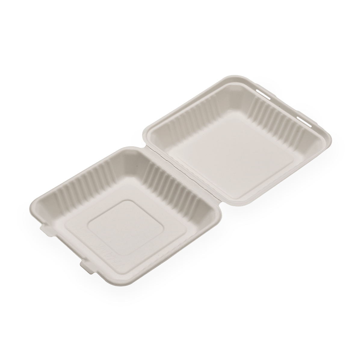 Récipients d'emballage alimentaire biodégradables en fibre de bagasse de canne à sucre